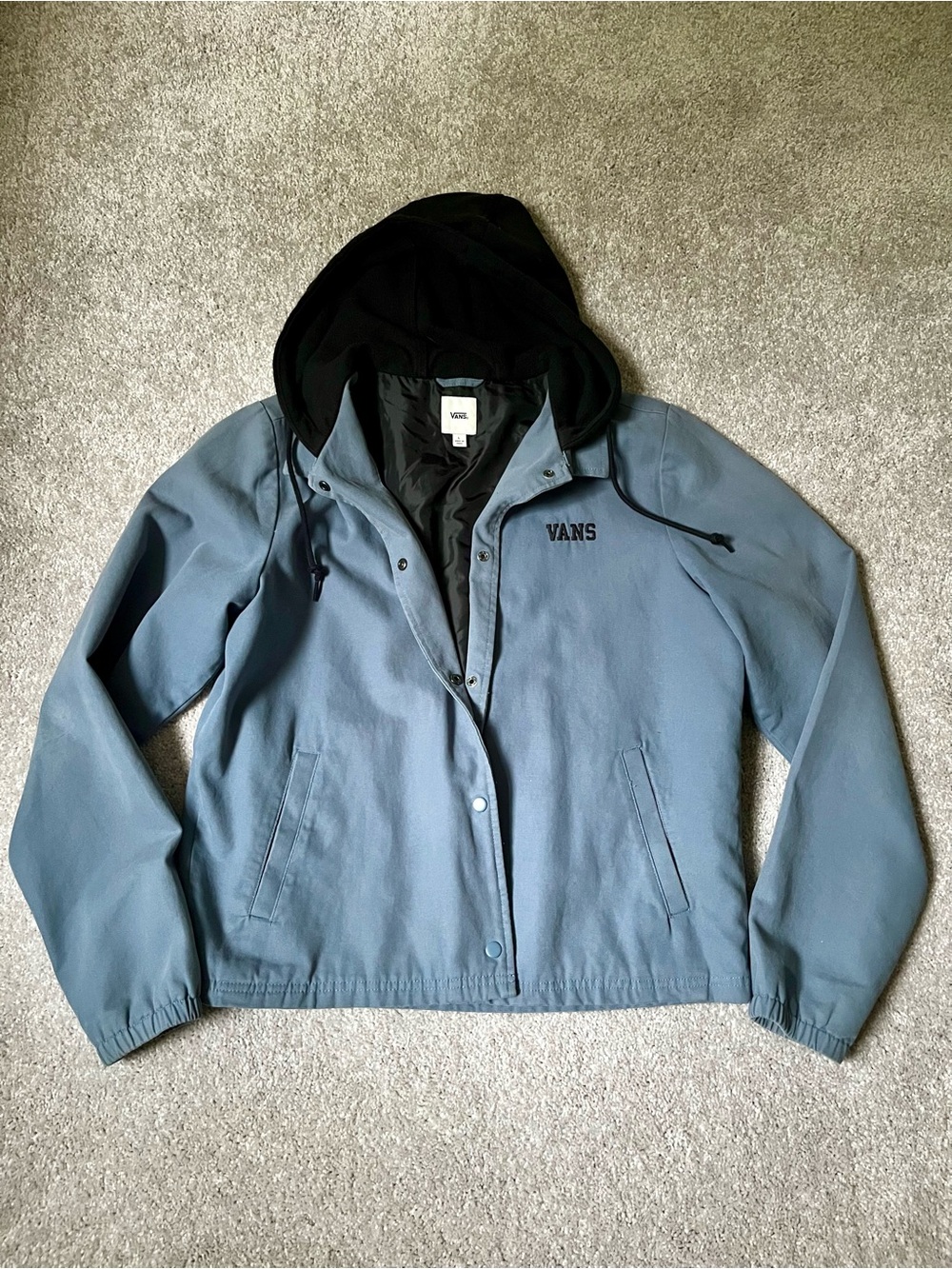 Vans Blue Hooded Jacket